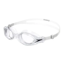 Speedo Unisex Hydrosity 2.0 Swimming Goggles | Anti-Fog | Anti-Leak, Clear/White, One Size