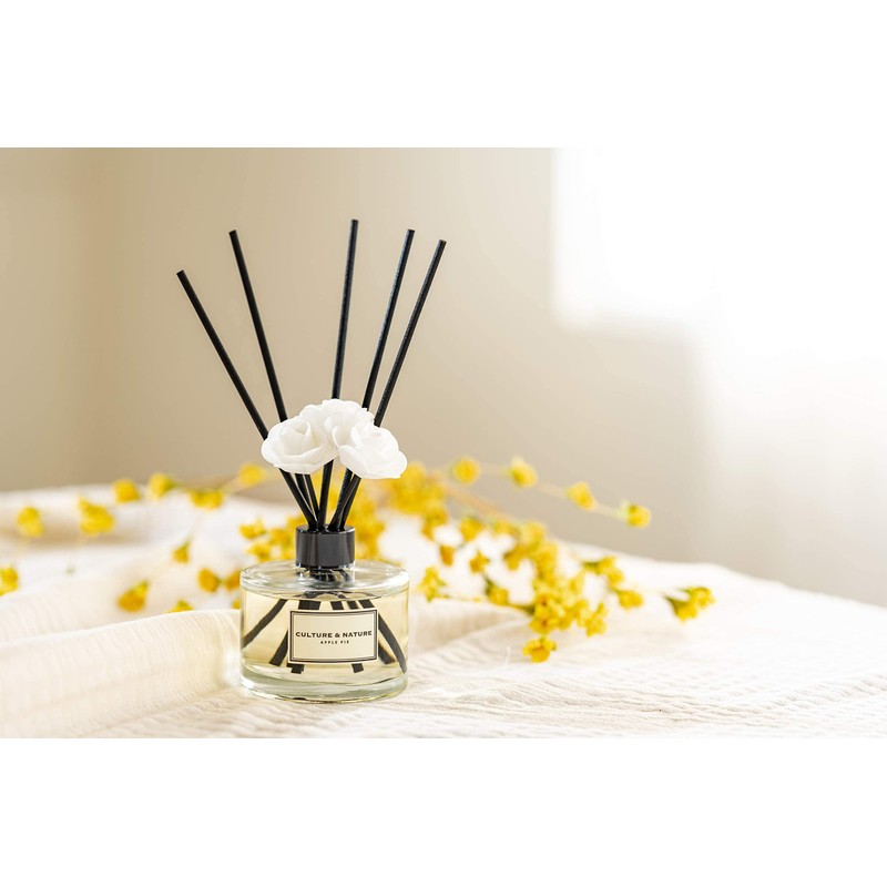 CULTURE & NATURE Reed Diffuser Set 6.7oz (200ml) Lime Basil