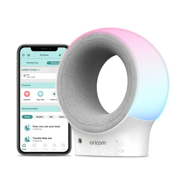 Oricom OBHSSOO Eclipse Smart Sound Soother - Sleep Routine Trainer,