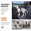 IOKHEIRA Dog Seatbelt, Updated Adjustable Harness Reflective Bungee Dog Car