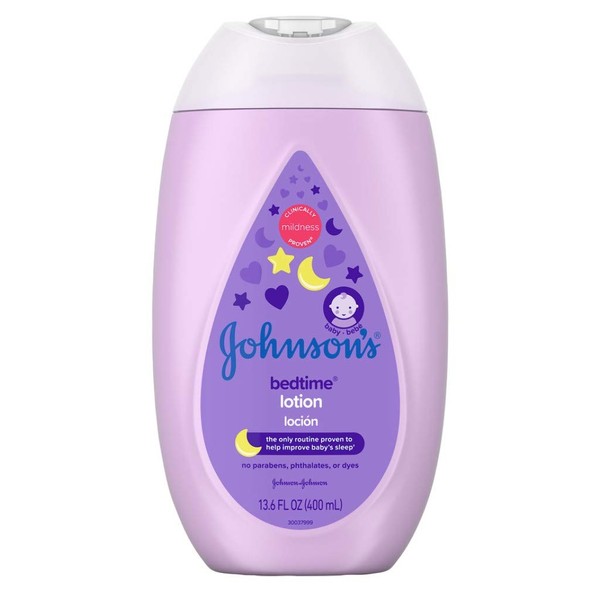 Johnsons Baby Bedtime Lotion 13.6 Ounce (400ml) (2 Pack)