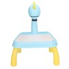 Drawing Projector Table Cute Dinosaur Design Bright Colors Detachable Smart