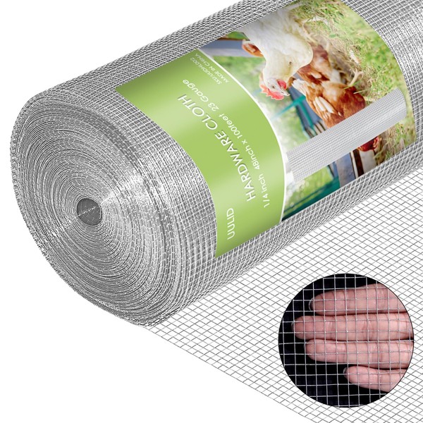 UULID Hardware Cloth 1/4 Inch 48 x 100 ft 23