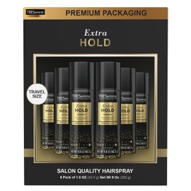 TRESemm TRESemm Travel-Size Hairspray 6-Pack C TRES Two Aerosol Hair Spray Extra Hold, Anti-Humidity, Anti-Frizz Hair Products, 1.5 Oz Ea