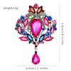 FAIRYGATE Crystal Brooch Pins for Women Crystal Glass Brooches Fashion