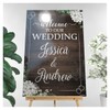 SPEEDYORDERS Rustic Wedding Sign - Custom Wooden Welcome Sign -