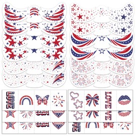 4th of July Freckles Face Tattoos (36 Pcs) or 250th Party
