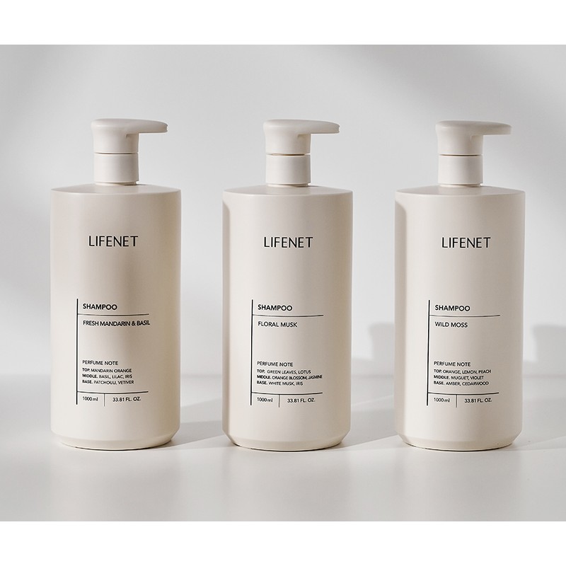 라이프넷 샴푸 플로럴 머스크, 1L, 1개 Liftnet Shampoo Floral Musk,
