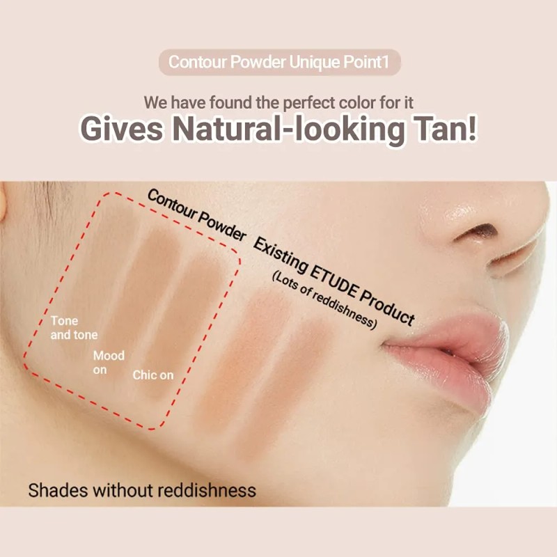 Polvo De Contorno Etude Creator 01 Bronceador Y Paleta De