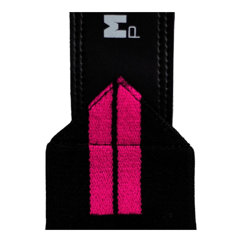 Monkey Power MUÑEQUERAS ELASTICAS Tipo Venda Gym Deporte (Rosa)