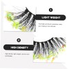 Beavorty 2pairs Sequins Eyelashes for Women Makeup Eye Accessories for