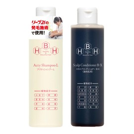 Hair Growth Specialty Leaves 21 Active Shampoo L & Scalp Conditioner B-X (For Oily Skin) 7.8 fl oz (200 ml)