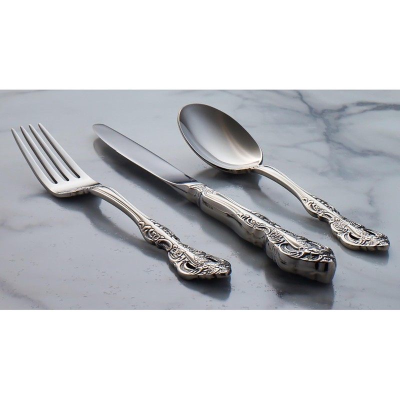Oneida Michelangelo Fine Flatware Dinner Fork, Set of 4 ,
