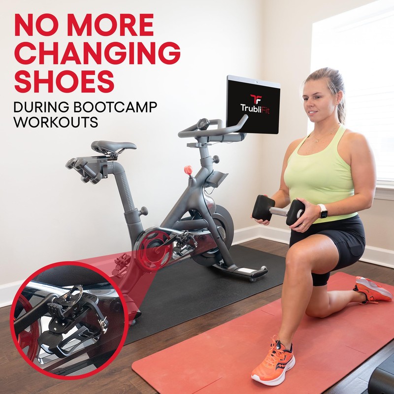 Peloton in Sneakers - Dual Function Toe Cages for Peloton