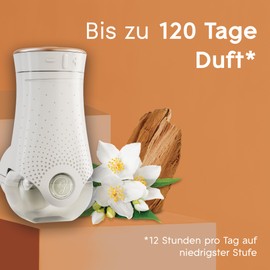 Glade (Brise) Electric Scented Oil, elektrischer Raumduft mit Duftöl inkl. 2 Nachfüller, Sensual Sandelwood & Jasmine