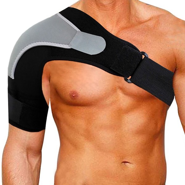 Shoulder Stability Brace Adjustable Shoulder Brace Support with Pressure Pad,