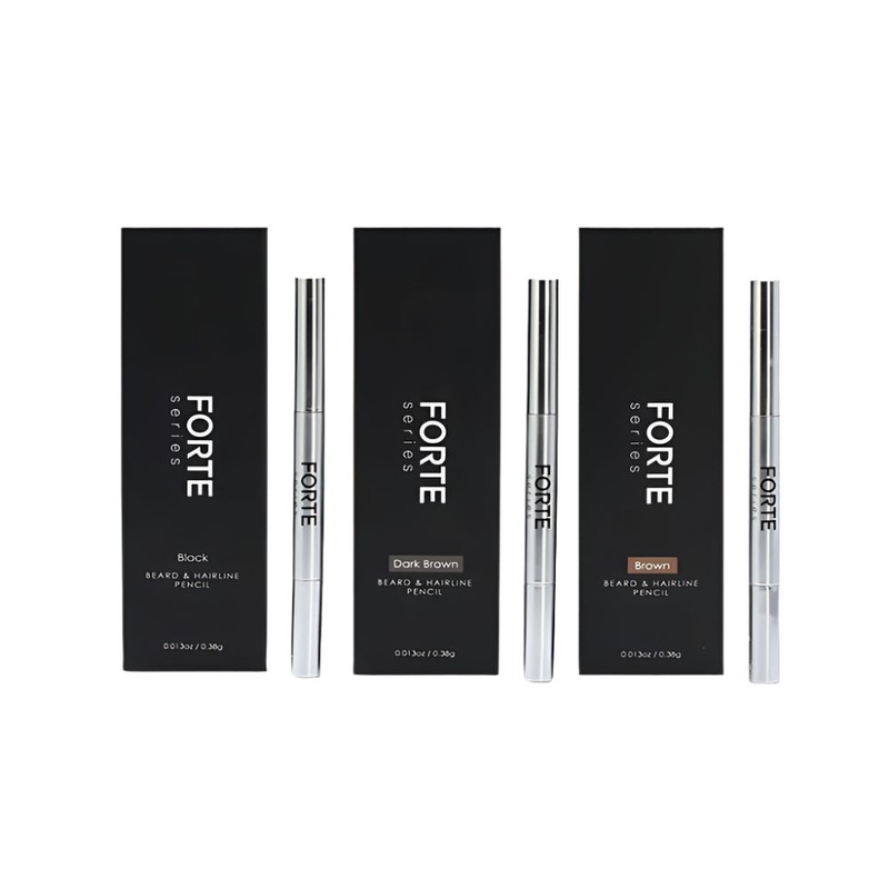 Forte Series Beard & Hairline Pencil, Black