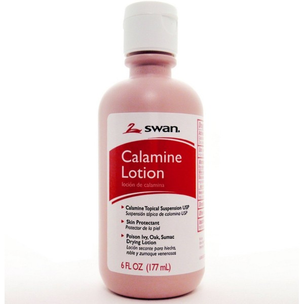 Swan Calamine Lotion 6 oz (Pack of 2)