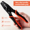 LEONTOOL Open Barrel Terminal Crimping Tool Weatherpack Crimp Tool Pin