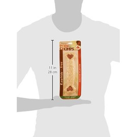 Scott Pet Products 1 Count Pork Chomps Bacon Crunchy Bone Treat, 8"