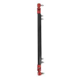 Drive Double Bass Drum Pedal, Drum Double Drive Shaft Pedal Link Bar Replacement Professional Metal Drive Shaft Connecting Rod (Black)