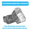 DONSIQIZZ 25 Pack Foil Drip Pan Liners for Char Griller