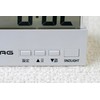 MAG T-762WH-Z Digital Desk Clock, Small, Clear Time, Backlight, White