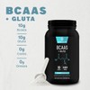 Bcaas Glutamina Suplemento En Polvo Muscle Life 1kg 50serv
