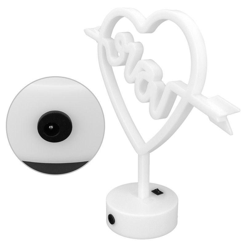 Heart Shape Neon Light Night Light for Wedding Party Kids