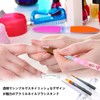 PAVIKE Nail Art Pen Holder Gel Nail Brush Holder Brush