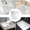 Beard Catcher Sink Covers, 20pcs Disposable Beard Beard Catcher, Degradable