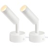 URTOM 2 Pack Indoor Spot Lights, 120V LED Accent Up