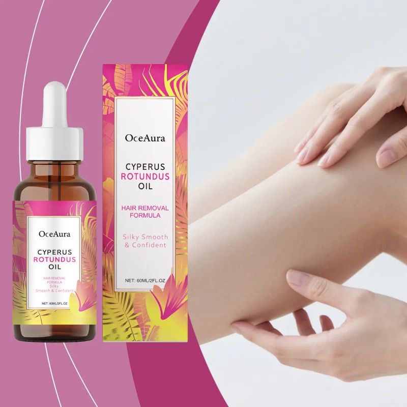 Aceite Hidratante Cyperus Rotundus Para Depilación 60 Ml