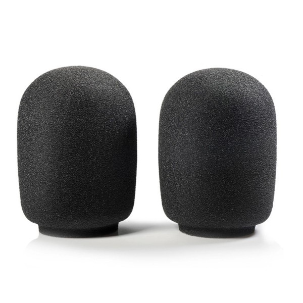 For Shure 2Pcs x Microphone Sponge anti-wind Cover For SHURE