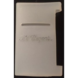 White Silicone Cover Pouch For Any S.T. Dupont Minijet Lighter, New