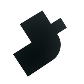 CHOISIE1 Line Me Up Barber Fill In Design Card (Large -1 Finger Tab), Black