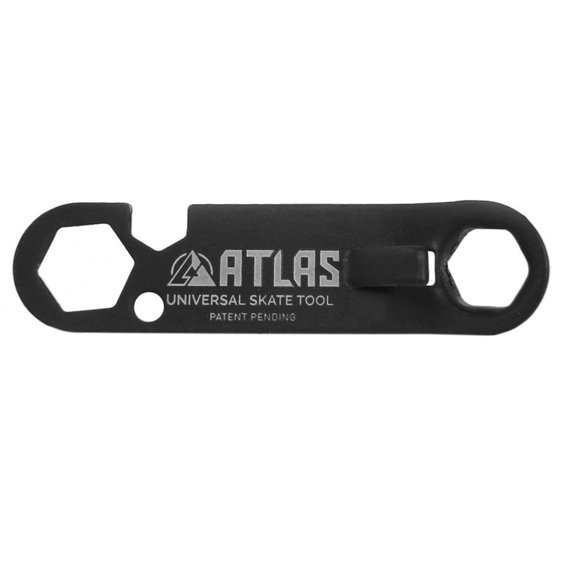 Atlas Universal Skate Tool with Screwdriver Black One Size, Includes: