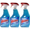 Windex Powerized Glass Cleaner Trigger Spray Bottle with Ammonia-d, 32oz