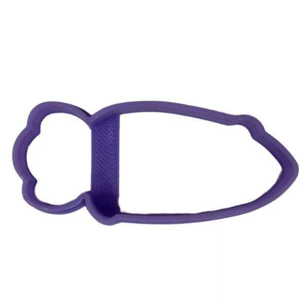 AJT CARROT PIECE BUILD YOUR OWN EASTER BUNNY COOKIE CUTTER