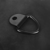 JCHL Cargo Tie-Down Anchors, 4PCS 2" Black Steel V-Ring Bolt