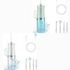 4-Pack Electric Water Flosser with Smart Chip, Portable Oral Irrigator