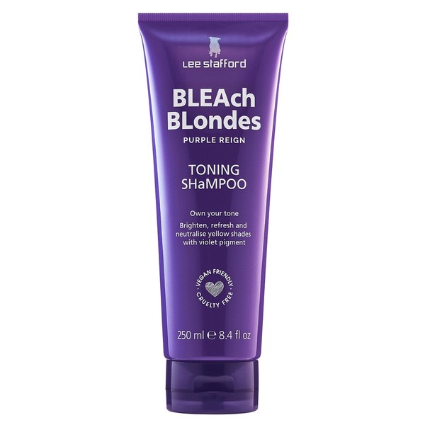 Lee Stafford Bleach Blondes Purple Reign Toning Shampoo 250ml