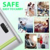 ZJTAPE Fireproof and Waterproof Bag with Lock - Document Bag