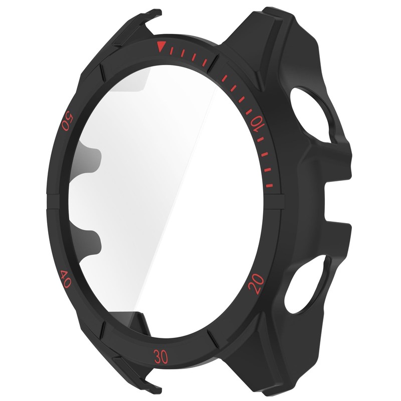 Disscool Full Coverage Case with Screen Protector Compatible with Garmin