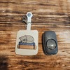 Cat, Books, CoffeeTeacher Classroom doorbell Holder, Class Bell Case Keychain