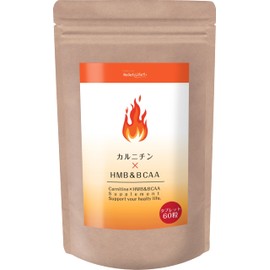カルニチン+HMB＆BCAA 60粒 ダイエットサプリメント 燃焼系ダイエット αリポ酸 ブラックジンジャー サラシアエキス 白インゲン デキストリン ジム 運動