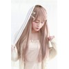 All Grade Pure Straight Heat Resistant Grey Lavender