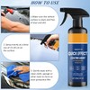 Car Quick Coating Spray, 2-Pack, Advanced Paint Protection, Vehicle Detailing