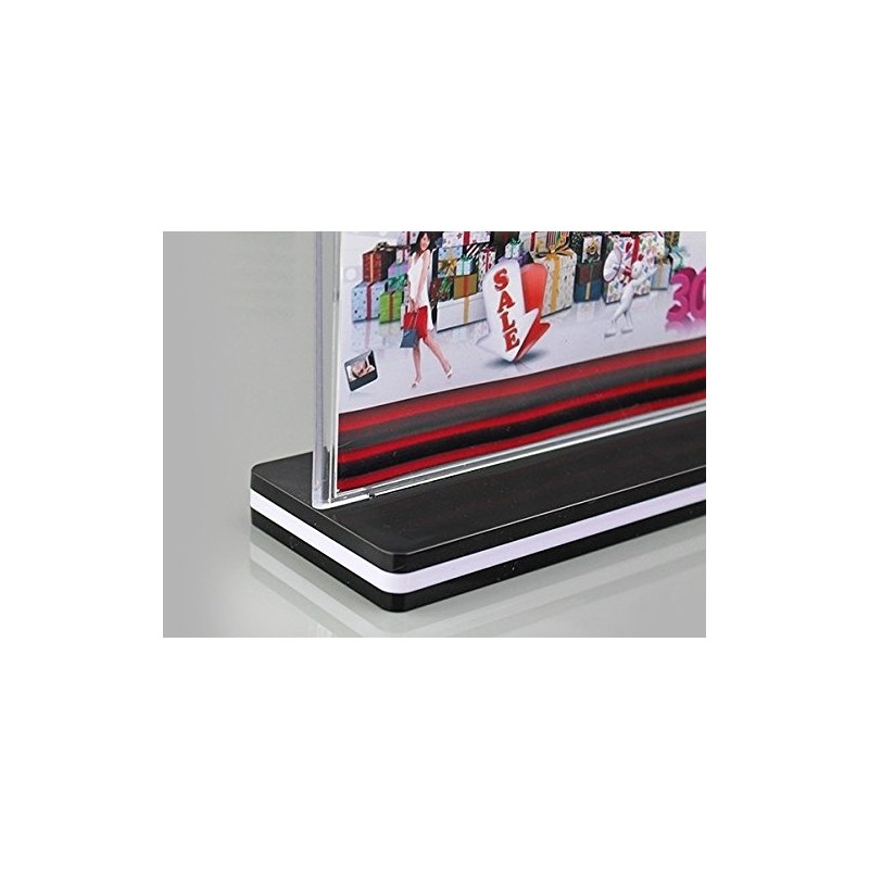 Polmart 3 Piece Tabletop Countertop Card Display Stand, Medium
