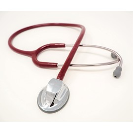 ADC (NY,USA) AD715BD Stethoscope AD715 (Released in December 2020) Platinum Clinician Humed Trade, Medical Use, Burgundy